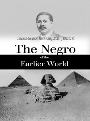cover image of The Negro of the Earlier World